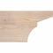 Ekena Millwork Monterey Smooth Rafter Tail, Douglas Fir, 3 1/2"W x 10"H x 16"L RFT04X10X16MON00SDF - alternate 2